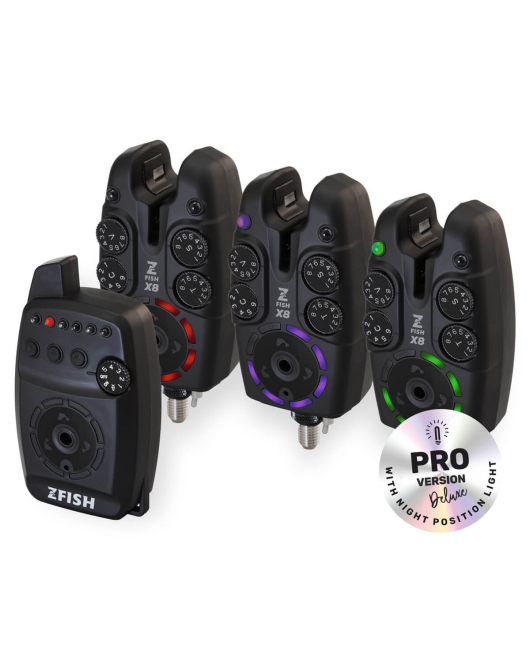 ZFISH Set avertizori Zx8 PRO 3+1
