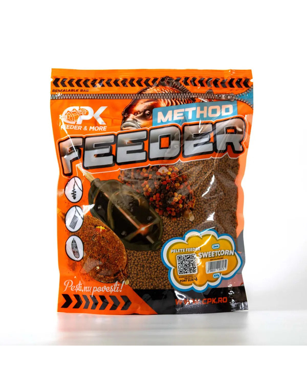 CPK PELETE FEEDER 2 MM SWEETCORN 800 G