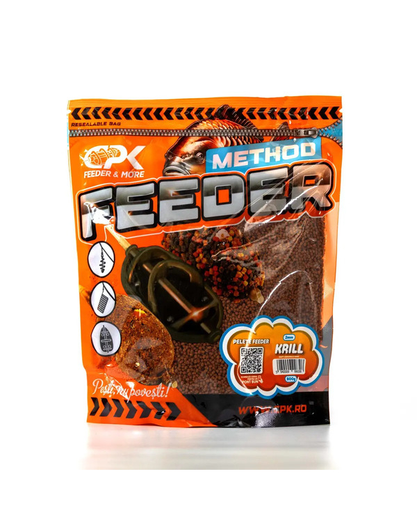 CPK PELETE FEEDER KRILL 2mm 800g