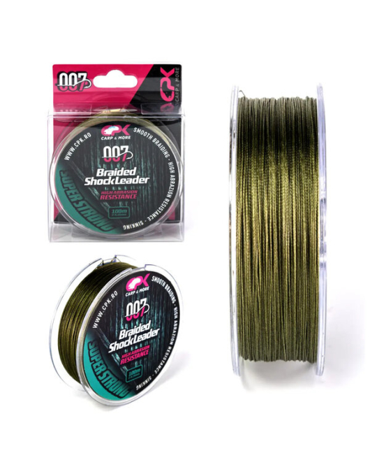 Fir montura CPK 007 Braided Shock Leader 0.25 mm / 100m