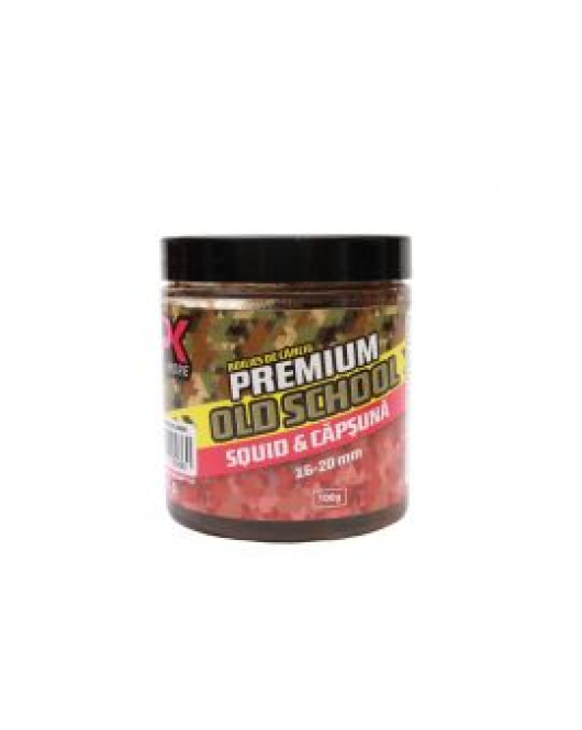 Boilies dipuit pentru carlig old school squid & capsuna 16 & 20mm dumbells CPK