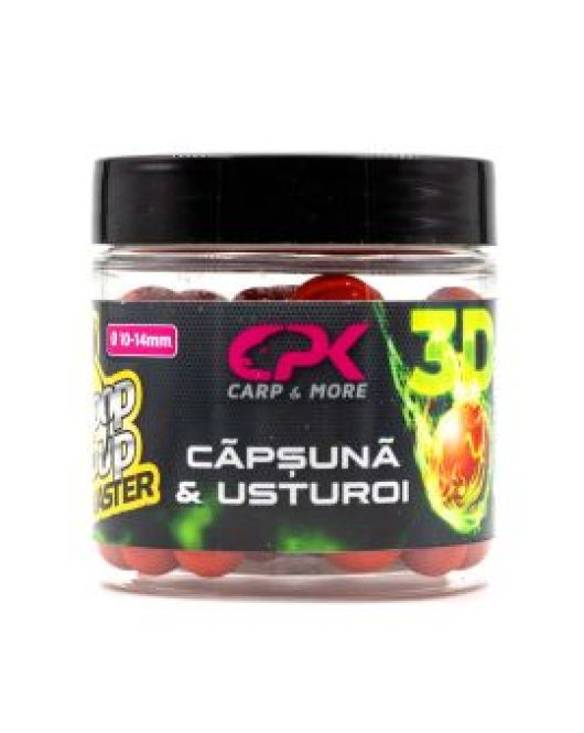 CPK 3D Range pop up capsuna & usturoi 10 & 14 mm 40 gr CPK CPK 3D Range pop up capsuna & usturoi 10 & 14 mm 40 gr CPK