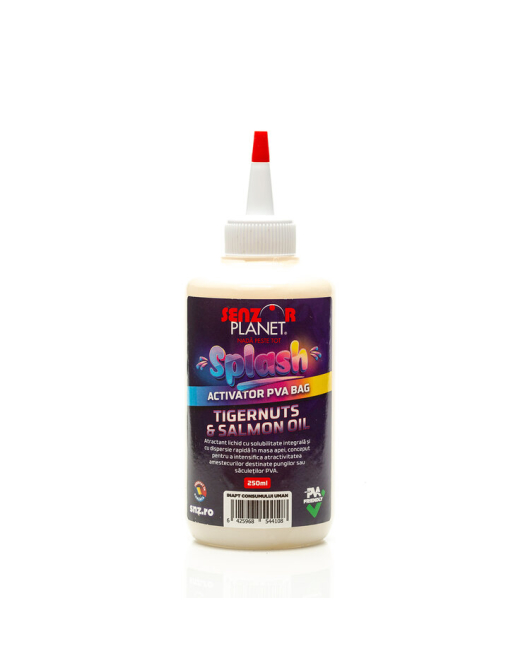 SPLASH ACTIVATOR PVA BAG TIGERNUTS & SALMON OIL 250ml