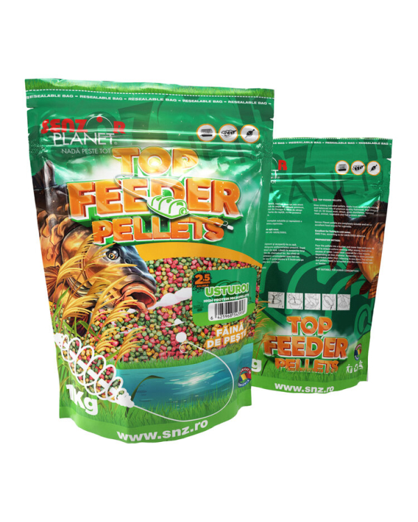 Senzor Planet TOP FEEDER PELLETS USTUROI 2.5mm 1kg