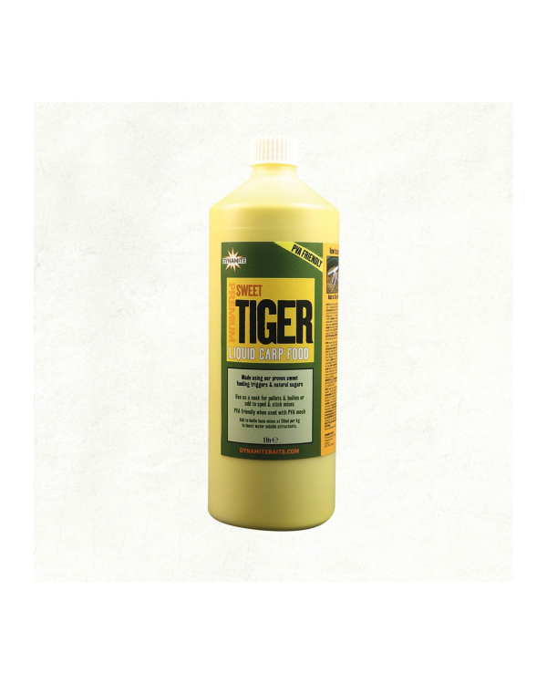 Sweet Tiger Liquid Carp Food - 1 L Dynamite Baits