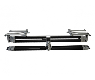 Meccanica Vadese Nick 95 Evolution Black Tubes & Steel Joints Rod Pod 3 posturi