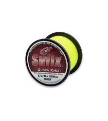 Fir monofilament Sufix ULTRA KNOT - 1195m 1/4LB 0.305mm /14.0LB/OPAQUE YELLOW