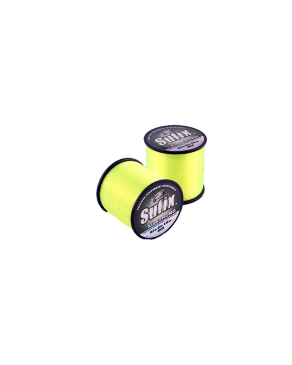 Fir monofilament Sufix XL STRONG - 600m/0.25mm/12LB NEON YELLOW