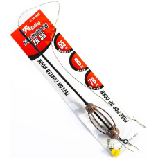 Montura cu momitor 55 GR CU PORUMB FLOTANT, CARLIG WIDE GAPE NR. 8