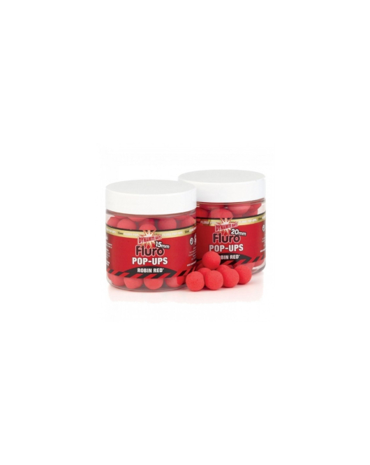 Robin Red Fluro Pop-ups 15mm + lichid atractant cutie
