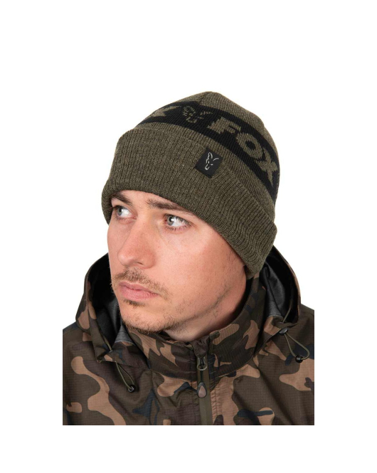Caciula Fox Collection Green/ Black Caciula Fox Collection Green/ Black