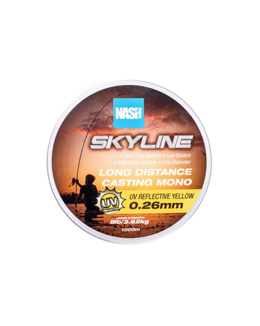 Fir Nash Skyline Mono UV Yellow 1000m 0.26mm