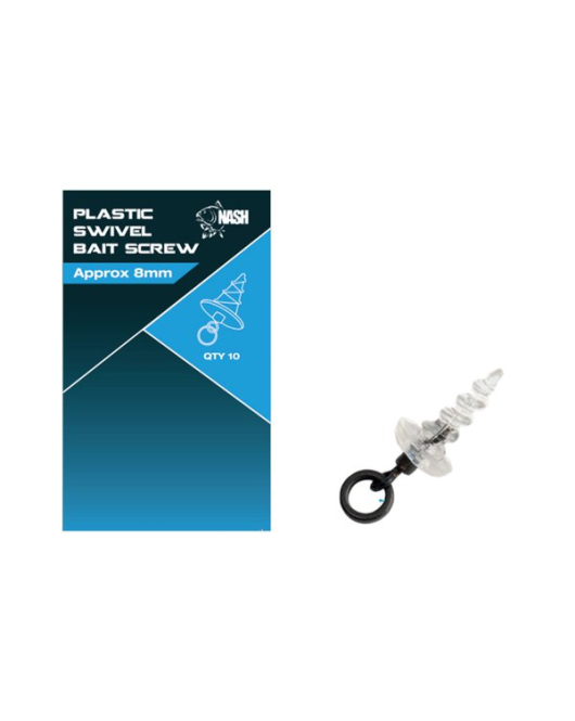Surub Nash Plastic Swivel Bait Screw 8mm