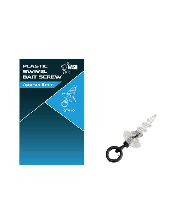 Surub Nash Plastic Swivel Bait Screw 8mm