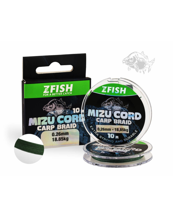Fir Textil ZFish MizuCord Carp braid line 10m 0,30mm