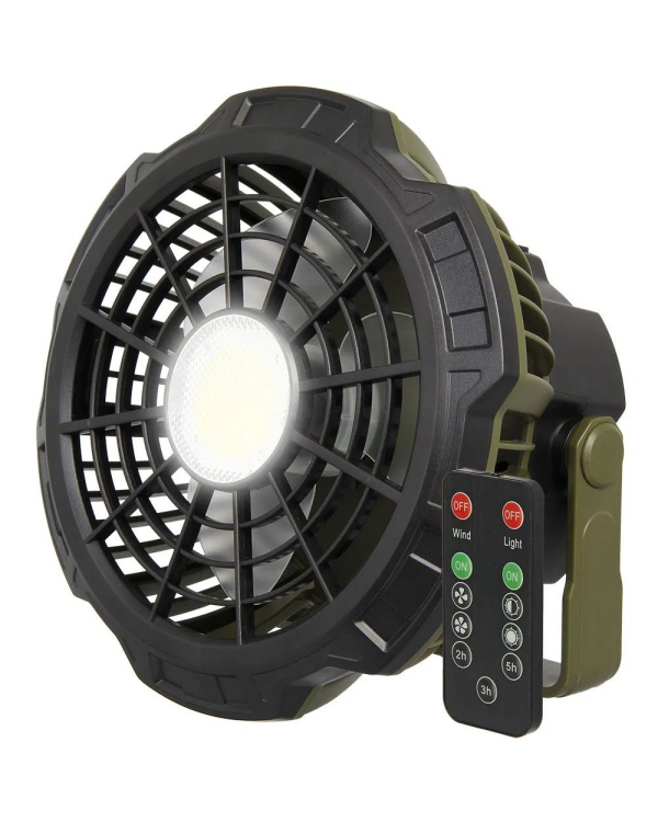 Ventilator Ngt Usb Reincarcabil Cu Lumina Si Powerbank
