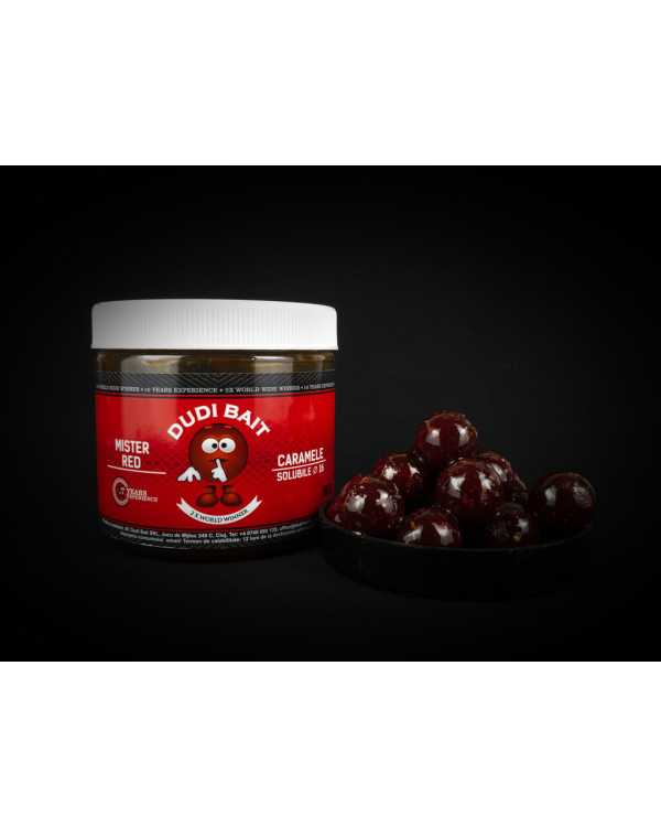 Boilies Carlig Mister Red Caramel Tari 16mm