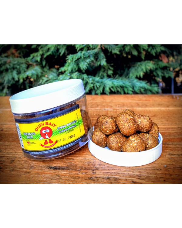 Dudi Bait Boilies pentru carlig Tigernuts-Amur Jumbo Wafters Dumbell 30mm