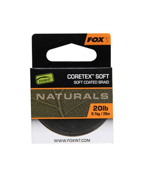 Fir textil Fox Edges Naturals Coretex Soft 20m/9.1kg/20lb