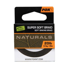 Fir textil Fox Edges Naturals Soft Braid Hooklenght 20lb/9.1kg/20m