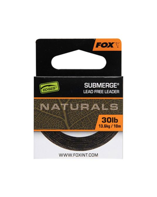 Fir textil Fox Edges Naturals Submerge Leader 30lb/13.6kg/10m