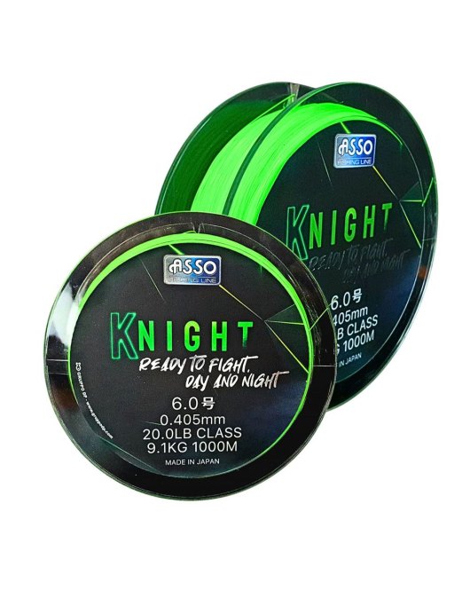 Fir Asso Knight 1200m 0.285mm 5.4kg Fluorescent Chartreuse Fir Asso Knight 1200m 0.285mm 5.4kg Fluorescent Chartreuse