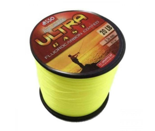 Fir Asso Ultra Cast 0.39mm 18.50kg 1000m Galben Fluo