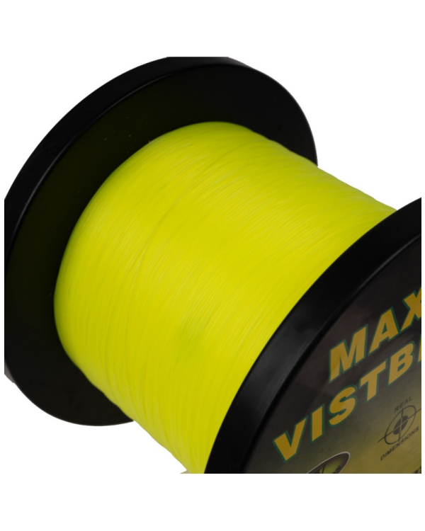 Fir Monofilament Hakuyo Maxxx Visibility Fluo 0.255mm 1200m 16.6kg