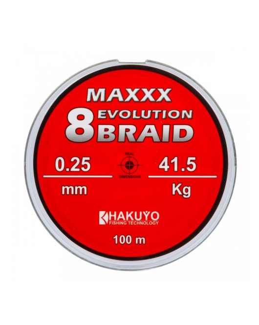 Fir textil HAKUYO Evolution 8 BRAID 100m - 0,20mm