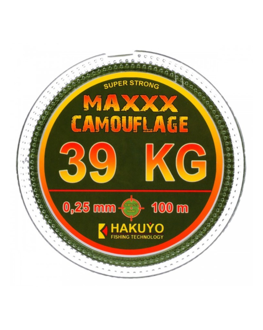 Hakuyo Fir Textil Inaintas MAXXX CAMOUFLAGE 100M 0.30mm Hakuyo Fir Textil Inaintas MAXXX CAMOUFLAGE 100M 0.30mm