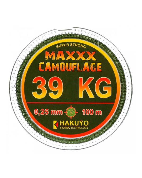 Hakuyo Fir Textil Inaintas MAXXX CAMOUFLAGE 100M 0.30mm