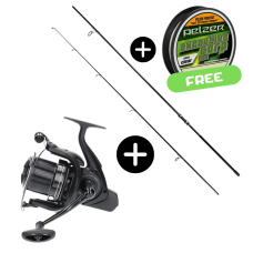 Combo Nadire Lanseta Shimano TX-A Spod 12ft 5lb + Mulineta Daiwa Emblem Spod + Fir Pelzer Gratis