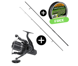 Combo Nadire Lanseta Shimano TX-A Spod 12ft 5lb + Mulineta Daiwa Emblem Spod + Fir Pelzer Gratis