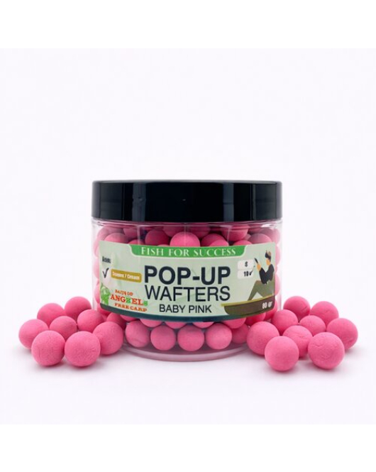 Anghels Baits Wafters Baby Pink - Almond 10mm