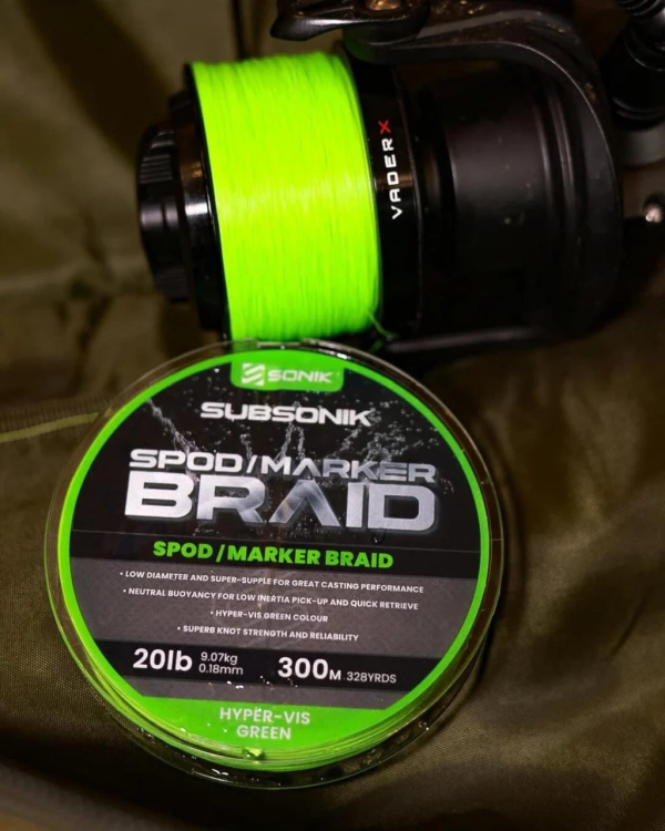 Fir Textil Sonik Spod/Marker 0.18mm 9.07kg 300m