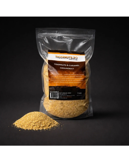 Groundbait Tigernuts & Caramel 1kg