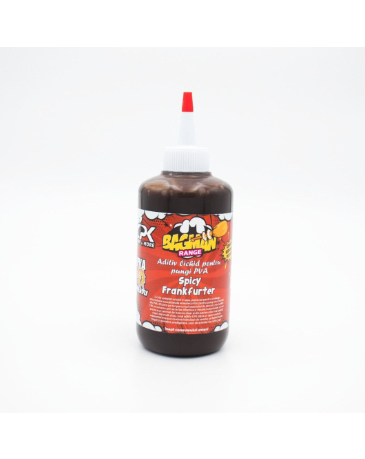 ADITIV CPK BAGMAN PENTRU PUNGI PVA SPICY FRANKFURTER 250ML