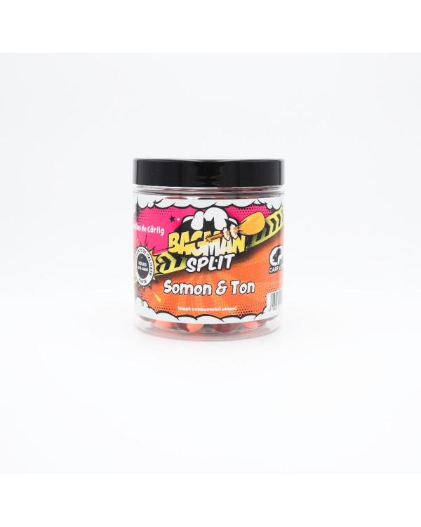 Boilies de carlig CPK BAGMAN SPLIT SOMON & TON 10/14mm