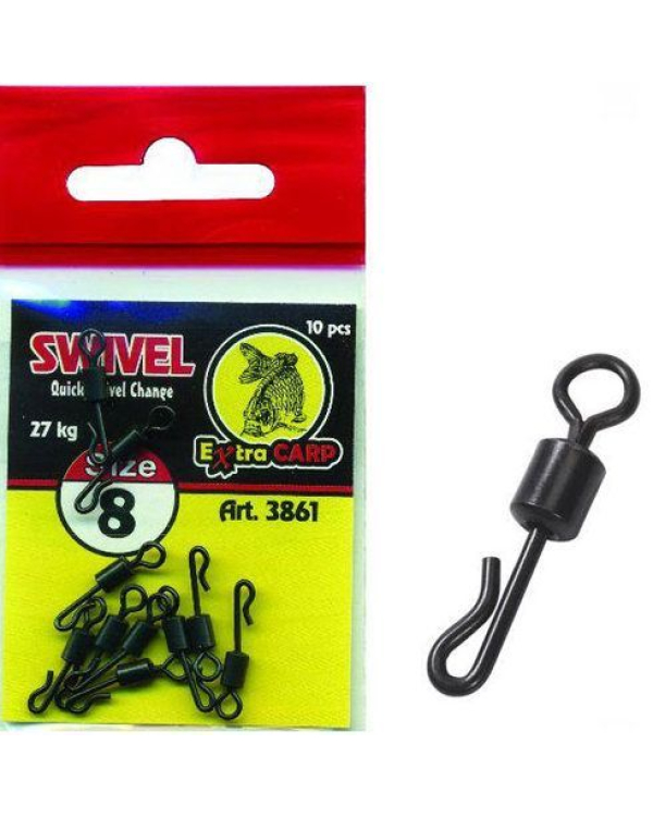 Agrafa cu Varteje Extra Carp Quick Change Nr.12-10buc/plic