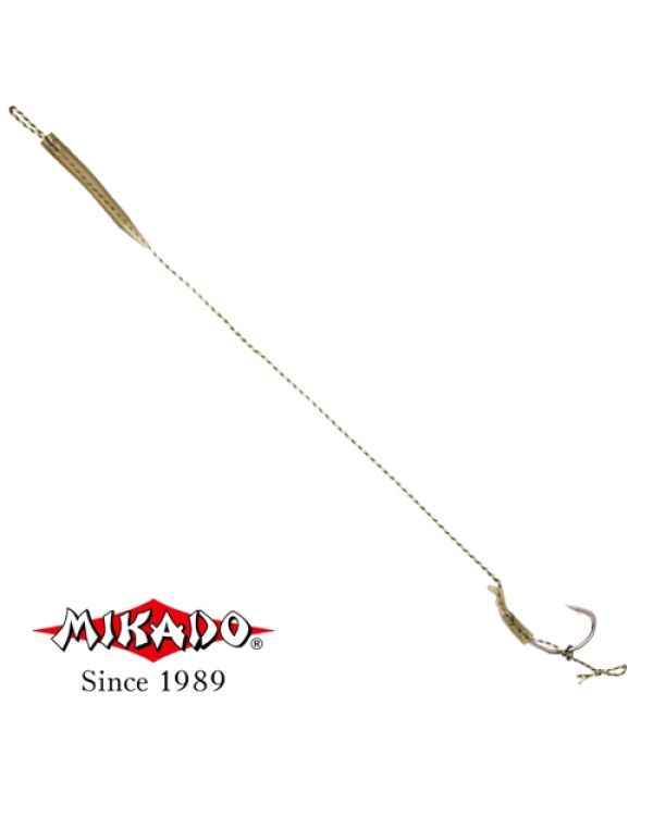 CARP LEADER "ANTI-BLOW OUT RIG" MIKADO 23 cm / 25 lbs - carlig 4 - 2buc