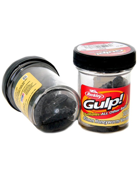 Berkley Gulp Honey Worm 3.3cm Black