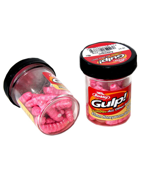Berkley Gulp Honey Worm 3.3cm Bubblegum