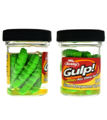 Berkley Gulp Honey Worm 3.3cm Spring Green