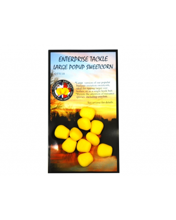 Porumb artificial Enterprise Tackle Large Pop-up Sweetcorn Fluoro Pink (roz fluo)