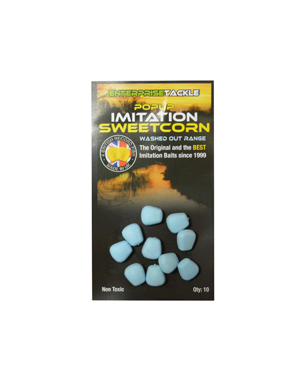 Porumb artificial Enterprise Tackle Pop-up Sweetcorn Washed Out Blue (albastru)