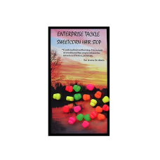 Porumb artificial Enterprise Tackle Sweetcorn Hair Stops Neon Blue &amp; Green (albastru &amp; verde neon)