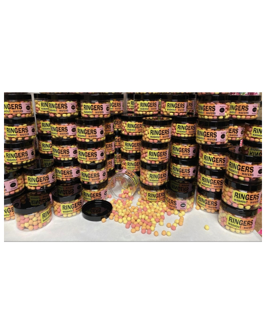 Ringers Chocolate Orange & Yelow & Pink Washout Wafter (10mm) 70g