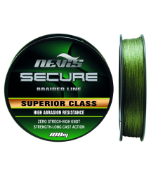 Fir Multifilament-Textil Impletit Nevis - Secure Braided 100m/0.12mm