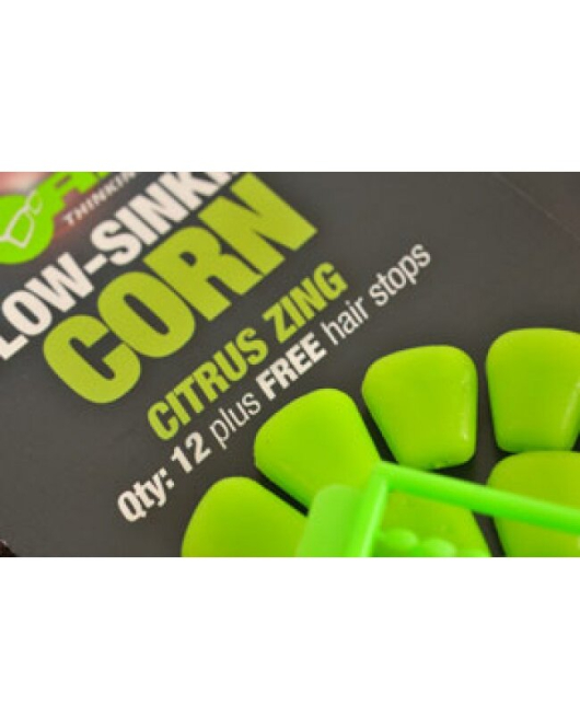 Porumb Artificial Korda Slow-Sinking Corn Citrus Zing Portocaliu 12buc/plic Porumb Artificial Korda Slow-Sinking Corn Citrus Zing Portocaliu 12buc/plic