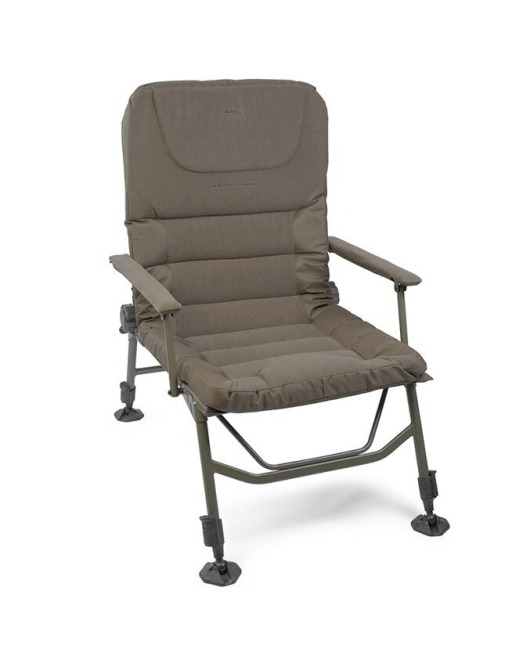Scaun Avid Carp Benchmark Memory Foam Recliner 60x60x105cm